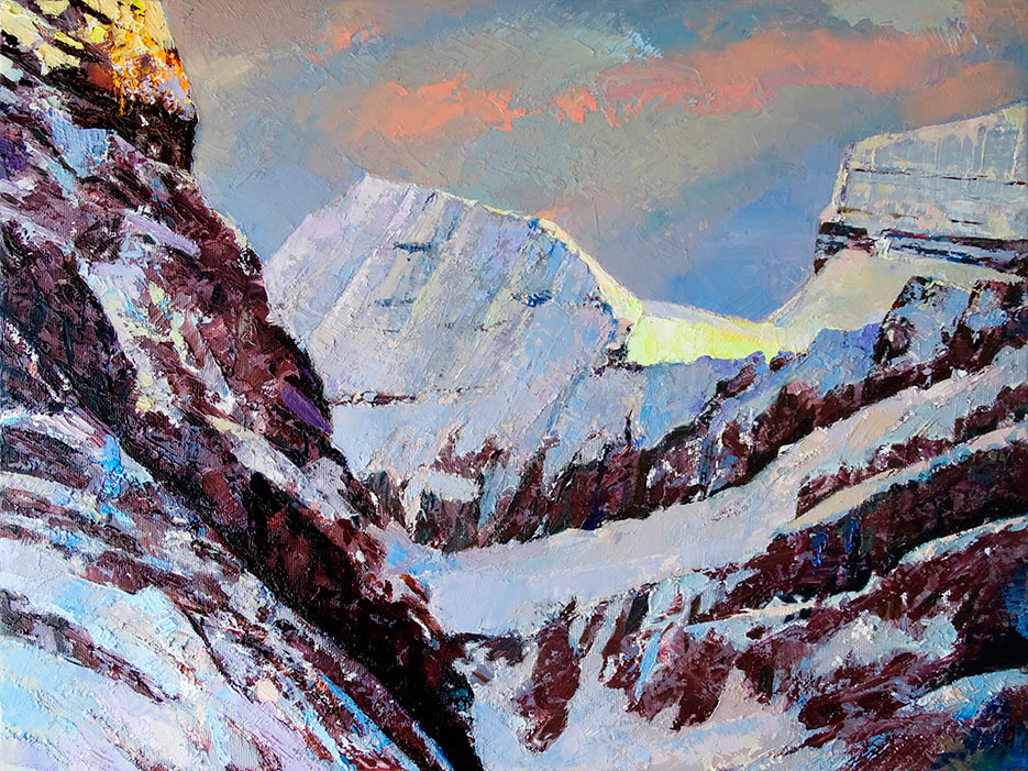 Way back through Rocky Mountains